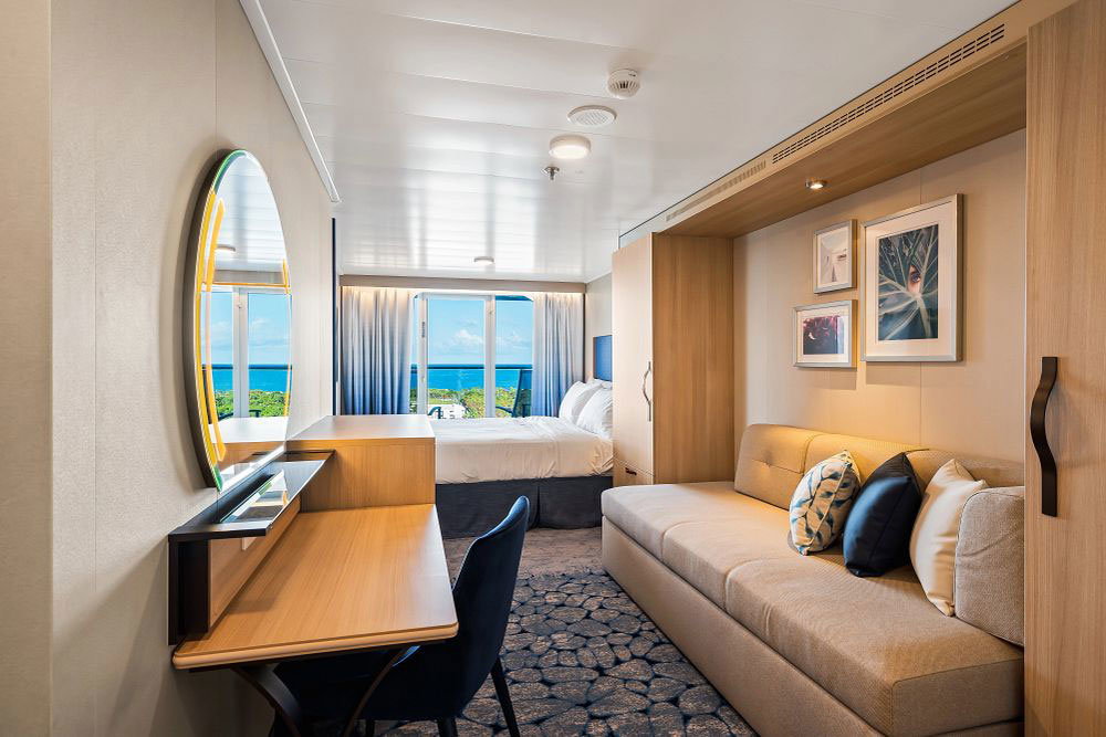 Forward or Aft Ocean View Balcony aboard Wonder of the Seas