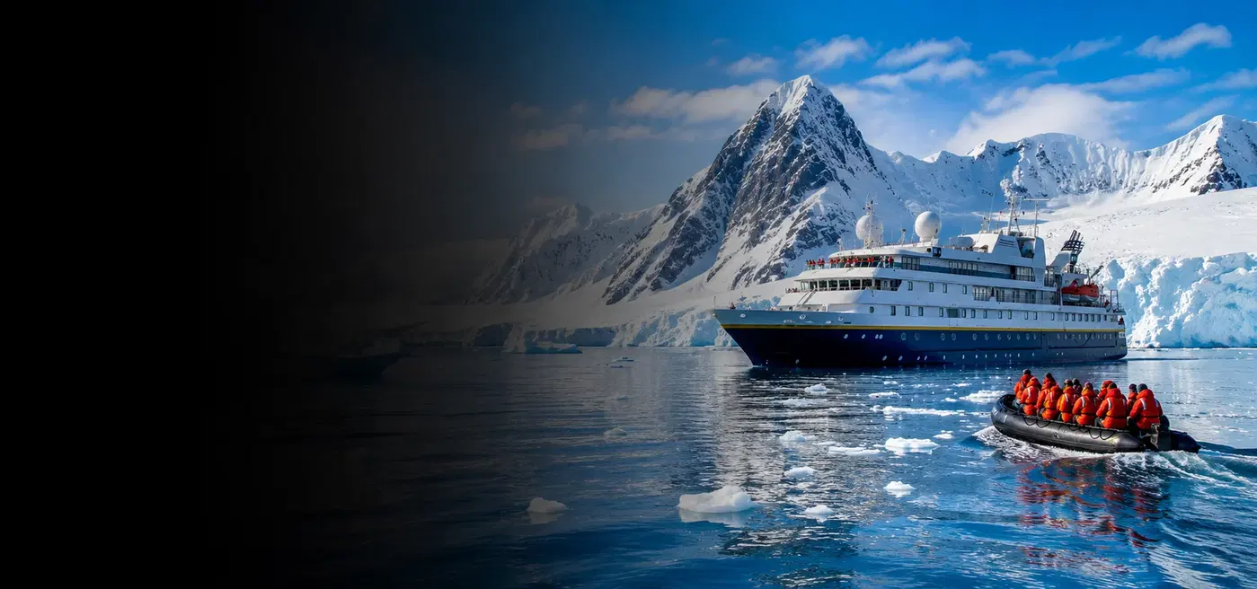 Antarctica is less about cruising and more about expedition travel.