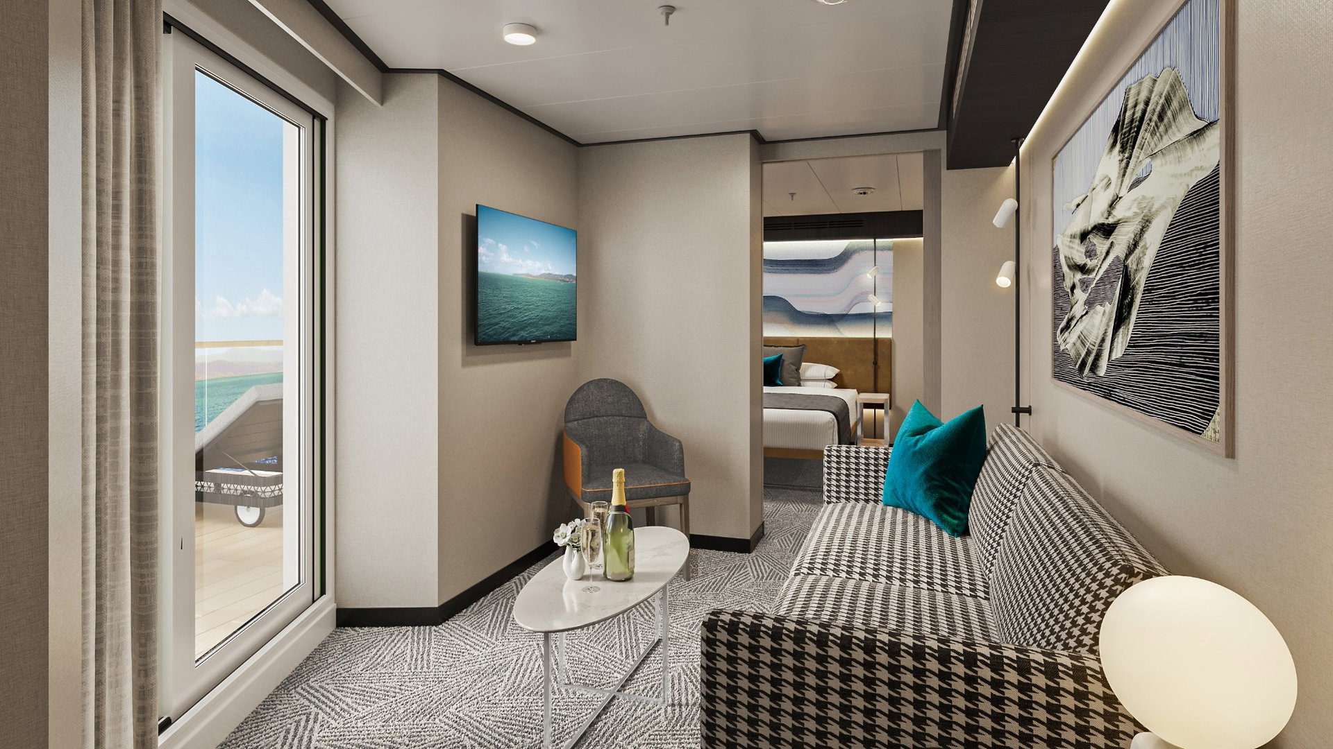 SUITES & CLUB BALCONY.