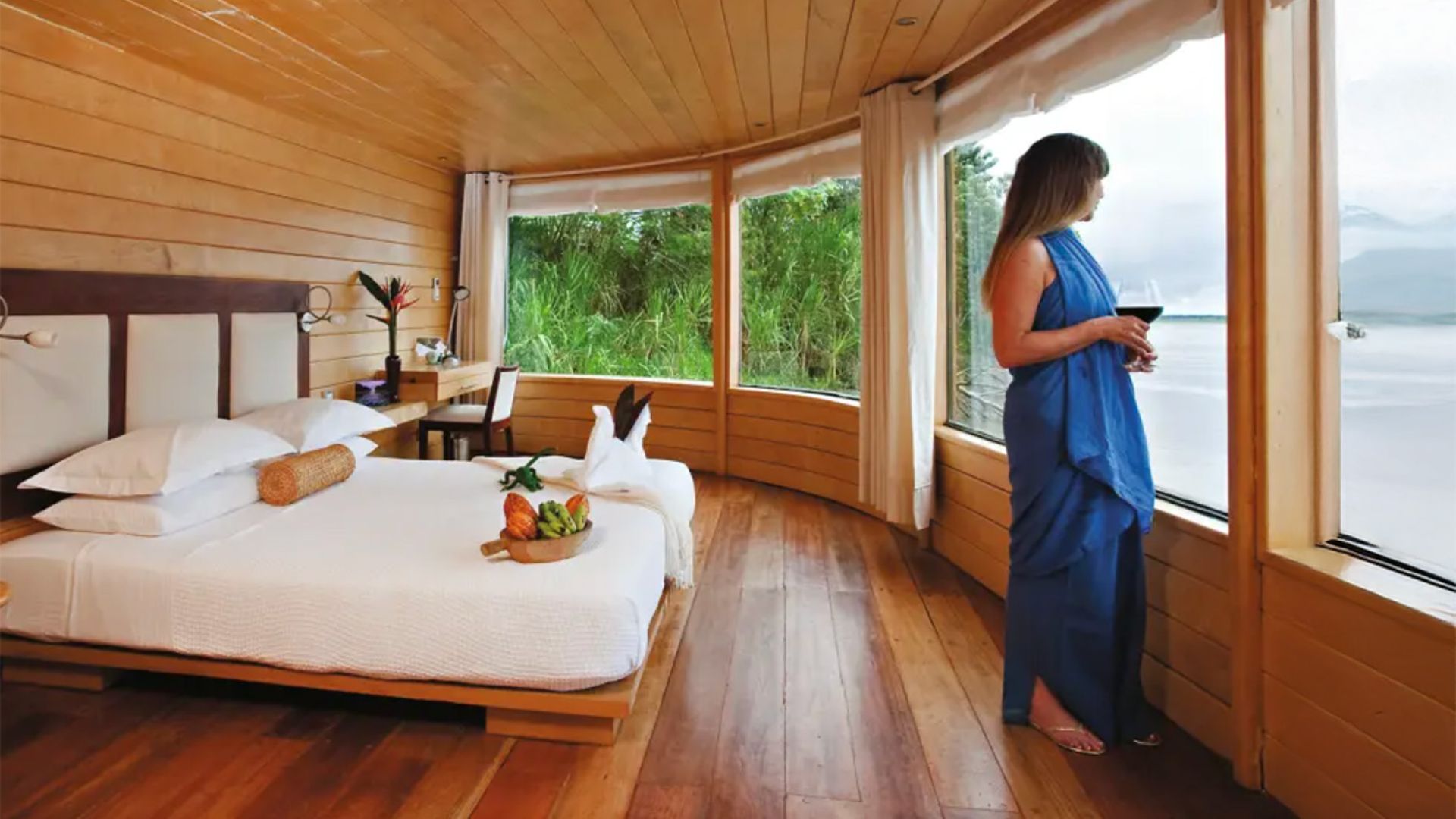 Luxurious, tropical-style accommodations