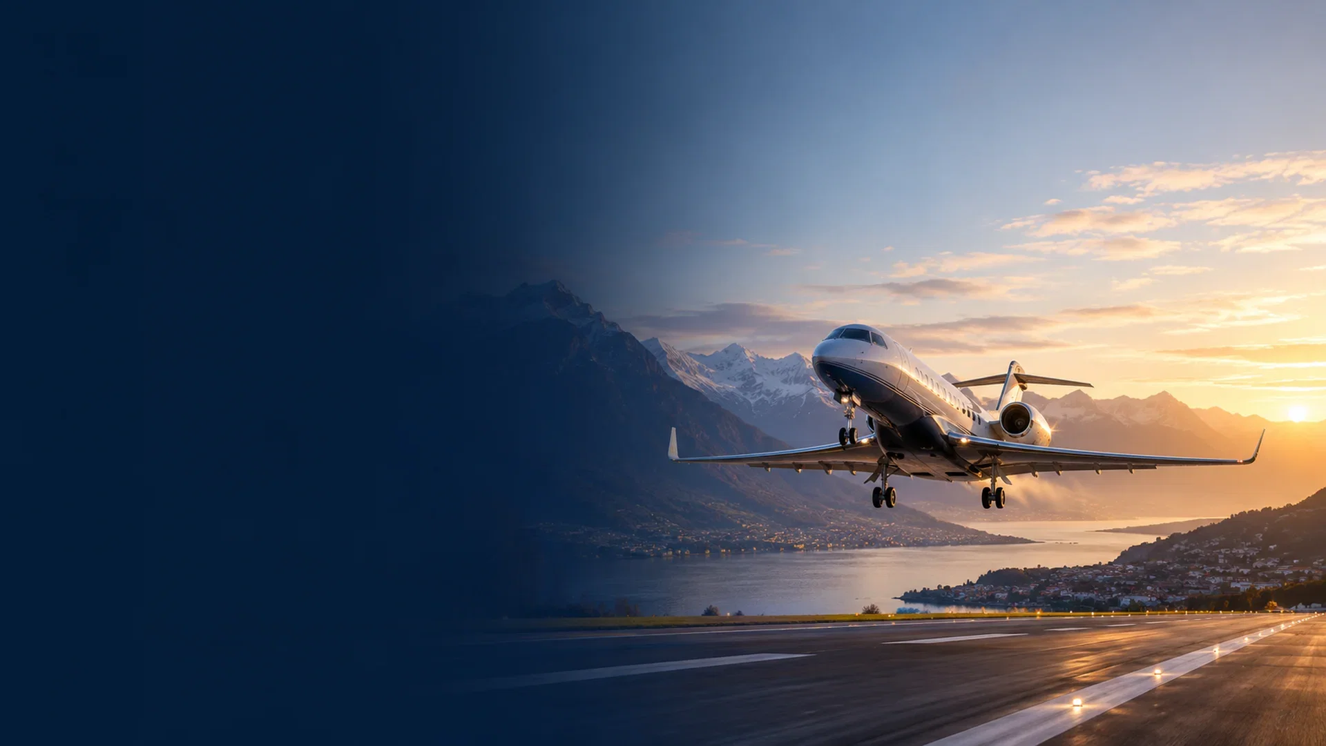 Traveler checking flight savings and airfare credits
